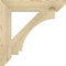 Ekena Millwork Imperial Slat Rough Sawn Bracket, Douglas Fir, 4"W x 24"D x 24"H BKT04X24X24IMP06RDF - alternate 4